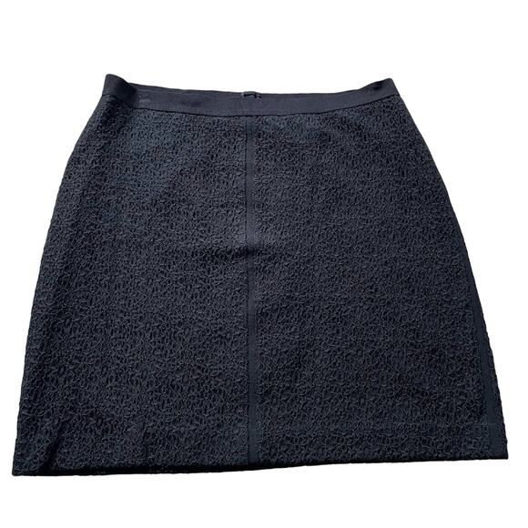Ann Taylor Black Lace Skirt Size 12 - Picture 1 of 11